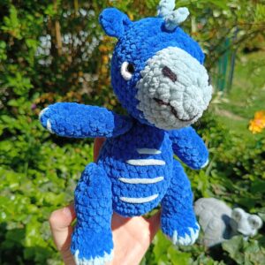 Dinosaure bleu